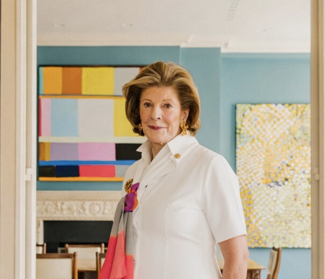 Agnes Gund at home, New York
